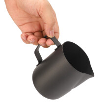 600ml Stainless Steel Milk Frother Cup for Coffee Latte, Anti-stick Coating