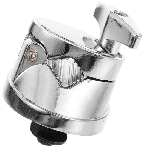 Floor Tom Leg Mount Base Zinc Alloy Drum Hardware Bracket for Secure Leg Stability and Replacement
