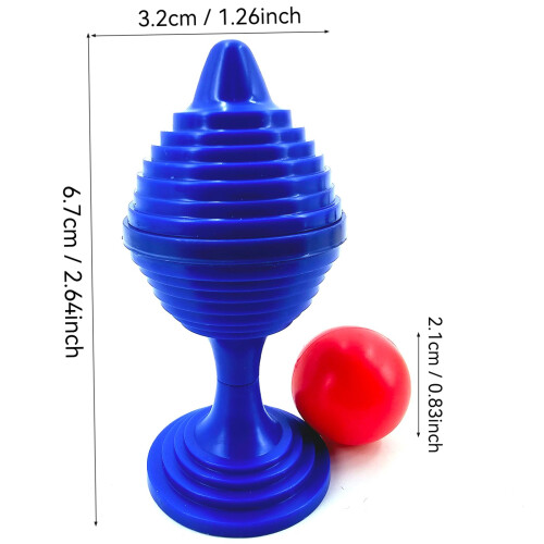 Magic Ball and Vase Kids Magic Trick Set BeginnerFriendly Compact Size Durable Educational Toy 1