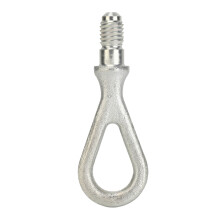Trailer Towing Hitch Eye Hook for Audi A4/A6 Allroad 8E0805616D Silver