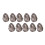 80Pcs P80 Plasma Cutting Torch Consumable Cutting CNC 80A P80 Plasma Torch Tip Electrode Nozzle 2