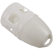 2X Abnehmbarer Weißer Plastiktrinker mit Griff für Tauben Vogelbedarf 29 x 17 cm