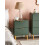 Beliani 2 Drawer Bedside Table WALPOLE Green 2