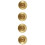 Electric Guitar Control Speed Knobs for   LP Knob Parts Replacement Gold 8 Pcs 7