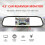 4,3-Tums Bil DVR Dash-Kamera Backspegelmonitor StöDer 2-VäGs Videoinspelare Dash Cam LCD-SkäRm 4