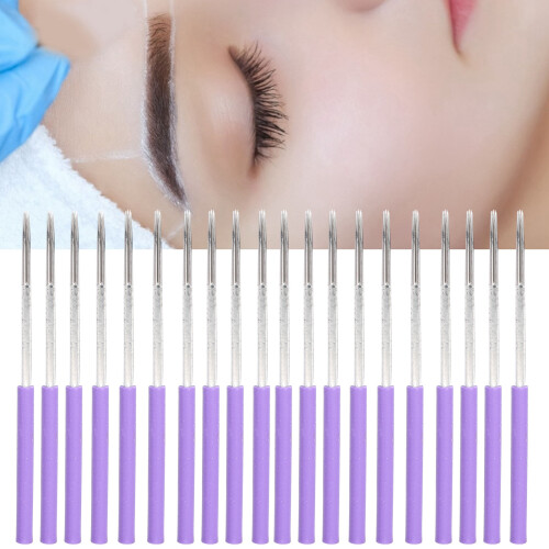 20pcs Disposable Microblading Needles 3RS for Eyebrow & Eyeliner