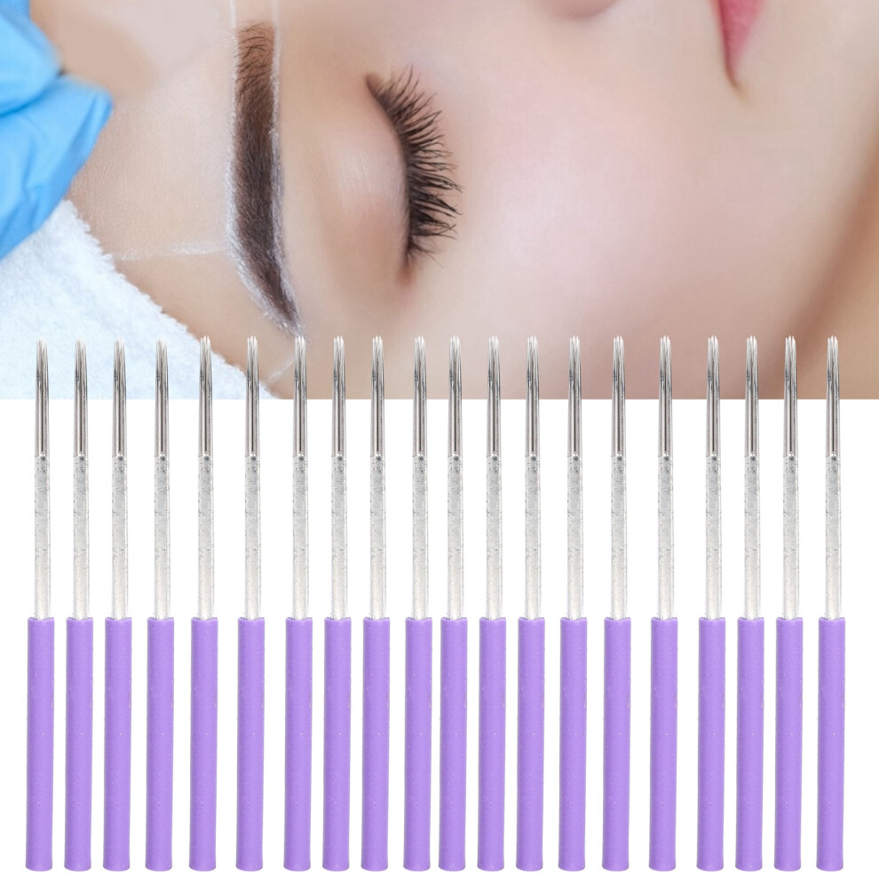 20pcs Disposable Microblading Needles 3RS for Eyebrow & Eyeliner