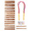 Premium Circular & Straight Knitting Needle Set, 20cm, Multiple Sizes and Bamboo Material 1