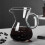 Glass Coffee Pot with Filter High Temperature Resistant Espresso Pots Graduated Scale Coffee Server 400ml 3