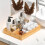 Bamboo Storage Box Rectangular Household Tissue Box Toilet Wat Tank Roll Paper Storage Tray Desk Solid Wood Storage Box 4