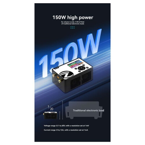 EL15  Electronic Load Meter Programmable Tester Battery Capacity Internal Resistance Measurement High Precision 2