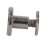 100 Sets Brass Chicago Binding Screws 9x6.5mm Silver Grey 4