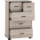 Seconique Oliver 3+2 Drawer Chest - Light Oak Effect 2