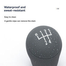 Universal GearShift Knob Protect Cover WaterProof Nonslip Dustproof Manual Shifter for 13-21 Vios 14-21