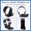 Black Ignition Coil Mount Bracket with Stable Performance Ignition Coil Bracket for  260 289 302 351W 351C 7