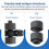 Roller Assembly Kit for  FI-7600 FI-7700 FI-7600C FI-7700S Scanner Pickup Roller Leather Case 6