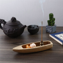 Wierookbrander Huishouden Binnen Set Lijn Wierook Kalebas Wierook Insert Boot Yoga Lover Gift A