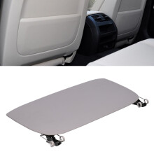 Gray Artificial Leather Seat Back Panel Trim for 5/7 Series F07-F18