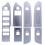 LHD Defender 2020-2021 Chrome Switch Panel Trim 21