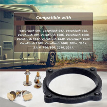 385310063 SE341549 Floor Flange Seal and Mounting Kit with Sealand Toilets, RV Toilet Seal Kit for Motorhome and Trailer