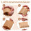 Paper Chocolate Boxes Empty Pillow Shape Paper Candy Packaging Box Gold Stars Pattern Small Handmade Cookies Box 6