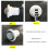 2X  PIR Infrared Motion Sensor Detection 220V Adjustable  Infrared Automatic LED Light Witch 6