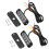 8Pcs 4 LED Amber Recovery Strobe Lights 12V 24V Orange Grill Breakdown Flashing 7