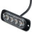 8Pcs 4 LED Amber Recovery Strobe Lights 12V 24V Orange Grill Breakdown Flashing 10