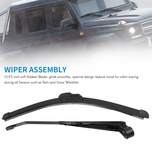 Universal UTV 12V Electric Windshield Wiper Kit for  Ranger RZR Can Am