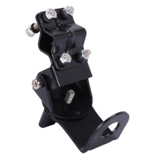 2X RB-46 Soporte de Montaje de Antena de Coche Color Negro para Movil Radio de Coche KT-8900D BAOJIE BJ-218 Accesorios Soporte de Antena