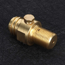 Soda Cilinder Klep CO2 Navul Adapter Converter M18X1.5, Soda Flessen Cilinder Navul Adapter voor Tanks