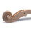 4/4 Maple Violin Neck Replacement for 4 String Full Size, Hand Carved with Precise Alignment 2