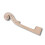 4/4 Maple Violin Neck Replacement for 4 String Full Size, Hand Carved with Precise Alignment 3