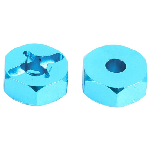 10 Ensemble Axe de Conversion de Roue et Moyeu de Plongée Hexagonal de 12 mm Tourner 1/10 Sur Route pour  A959 2