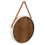 Modern Wall Clock 38cm  Leather Strap Silent Non Ticking Battery 7