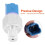 2X Power Steering Pump Pressure  Sensor for  206 306 406 9677899580 10