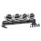2pcs 92.5mm Multi-Function Bright LED Light Lamp Bar for 1/10 RC Crawler  -4 TRX4 SCX10 4 LED 2