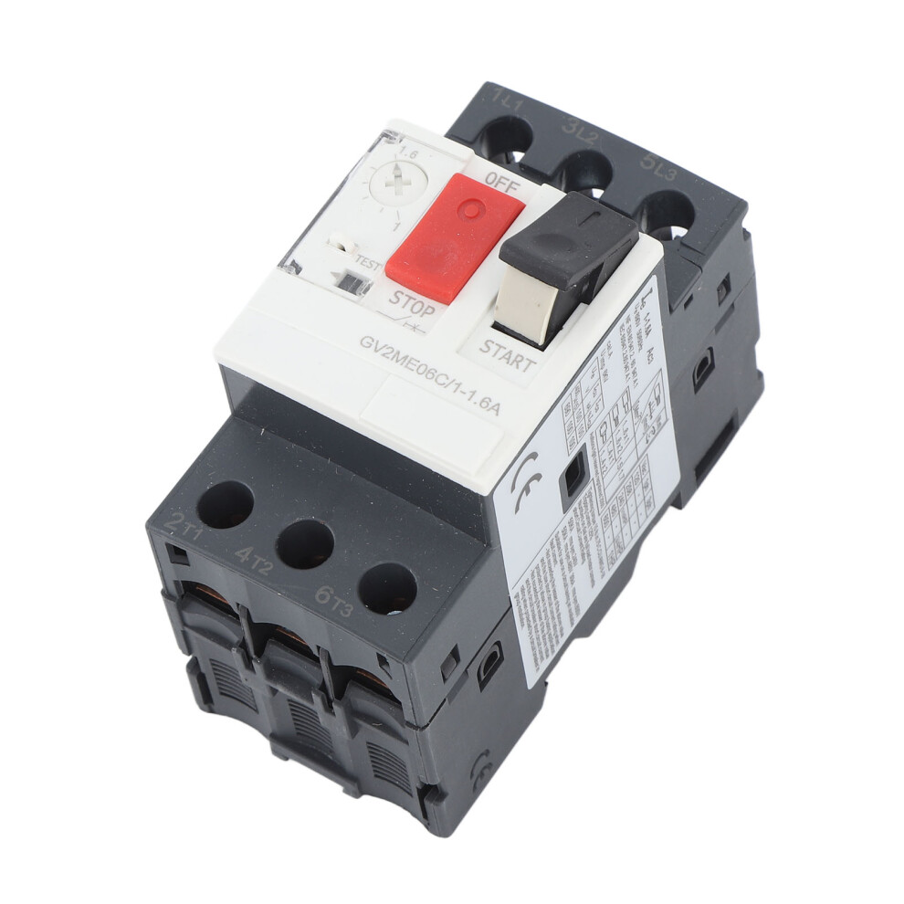Motor Circuit Breaker Ac690v 1-1.6A Push Button Control 35Mm Rail Mount 8101388976375