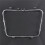 4X Car Cup Holder Frame Trim Sticker for   C Class W205 GLC Class W253 2015-2018 5