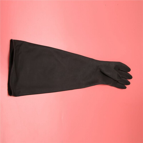 12x Sand Blasting Gloves for Sandblast Cabinet Gloves 60X20cm 2