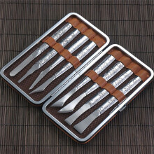 Leather Technology Turning Handle Knife Leather Technology Manual DIY Tool Leather Trimming Correction Knife Set