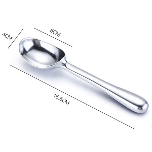2X Ice Cream Scooper Kitchen & Dinning Solid Ice Cream Scoop, Kitchen Scooper with Non-Slip Rubber Grip, Scooping 2