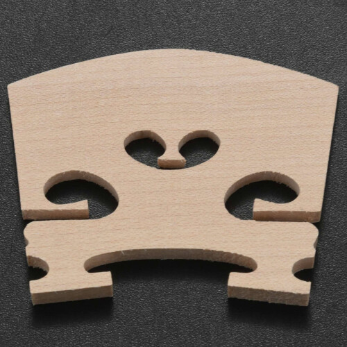 10 Pieces Maple 4/4 Full Size Violin Bridge Qin Code Violin Accessories 2