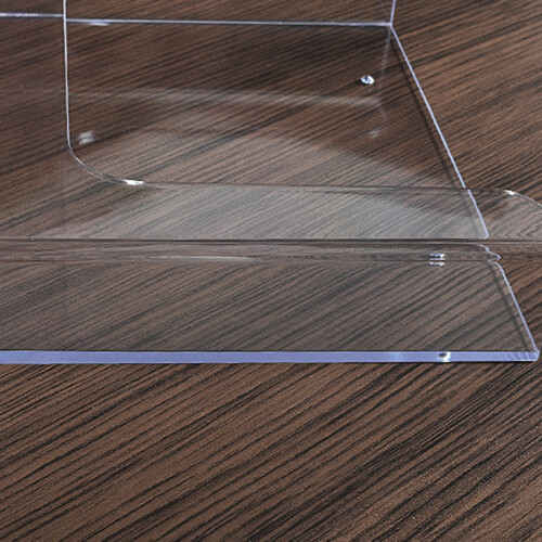Letter Holder Mail Organizer Wall Mount Hook Acrylic Home Office Decoration 2