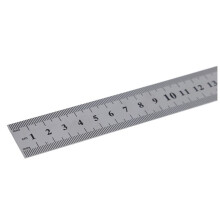 4X Stainless Steel 60cm 23.6 Inch Measuring Long Straight Ruler
