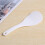 4X Cucina Plastica Cucchiaio Bianca 6