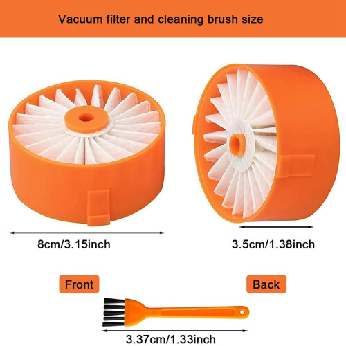 Replacement Filter for BlackDecker BSV2020G BSV2020P Powerseries Extreme Cordless Vacuum Cleaner Accessories 1