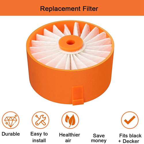 Replacement Filter for BlackDecker BSV2020G BSV2020P Powerseries Extreme Cordless Vacuum Cleaner Accessories 2
