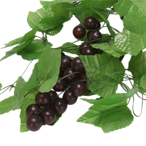 8X Artificial Grape Vine Garland Fruit for Home Garden Decoration 1