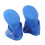 (Blue, M) 4Pcs Waterproof Dog Boots Candy Color 5